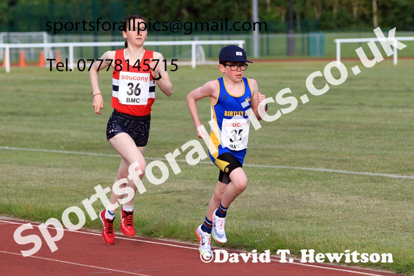 The 1500 metres, 2022 BMC Chester le Street. Photo: David T. Hewitson/Sports for All Pics